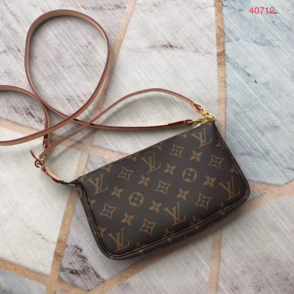 Replica LV Monogram Canvas Pochette Accessoires - Image 2