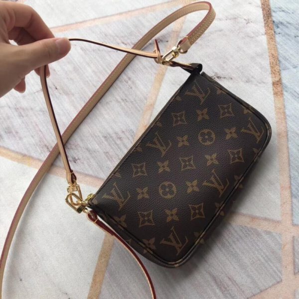Replica LV Monogram Canvas Pochette Accessoires - Image 4