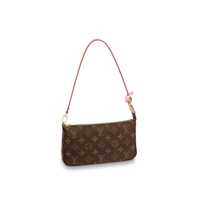 Replica LV Monogram Canvas Pochette Accessoires