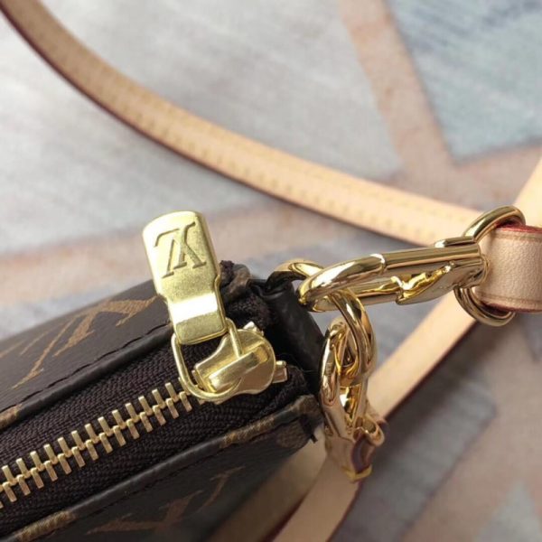 Replica LV Monogram Canvas Pochette Accessoires - Image 8