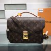 Best Replicas Bags - LV Monogram Canvas Pochette Metis Replica M40780 Bag Shop For Best Louis Vuitton LV Replica Bags With Cheap Price