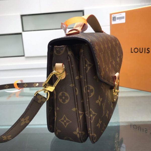 LV Monogram Canvas Pochette Metis Replica M40780 Bag - Image 5