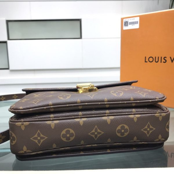 LV Monogram Canvas Pochette Metis Replica M40780 Bag - Image 7