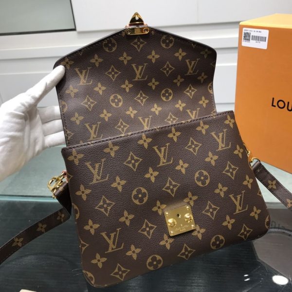 LV Monogram Canvas Pochette Metis Replica M40780 Bag - Image 8