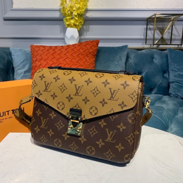Replica LV Monogram Canvas Pochette Metis M41465 - Image 2