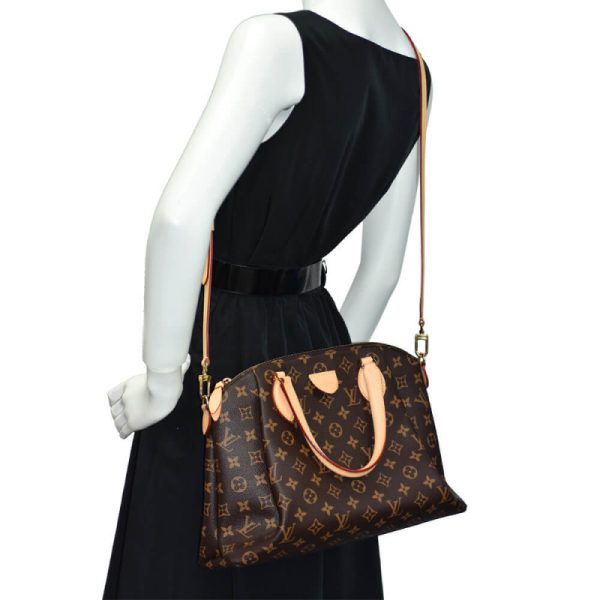 Louis Vuitton Monogram Canvas Rivoli MM Replica Bag - Image 3