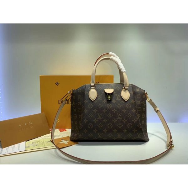 Louis Vuitton Monogram Canvas Rivoli MM Replica Bag - Image 4