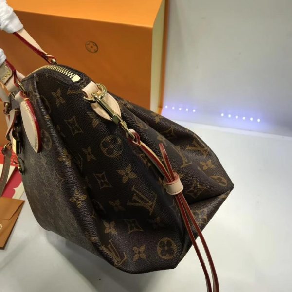 Replica LV Monogram Canvas Rivoli PM M44543 Handbag - Image 9
