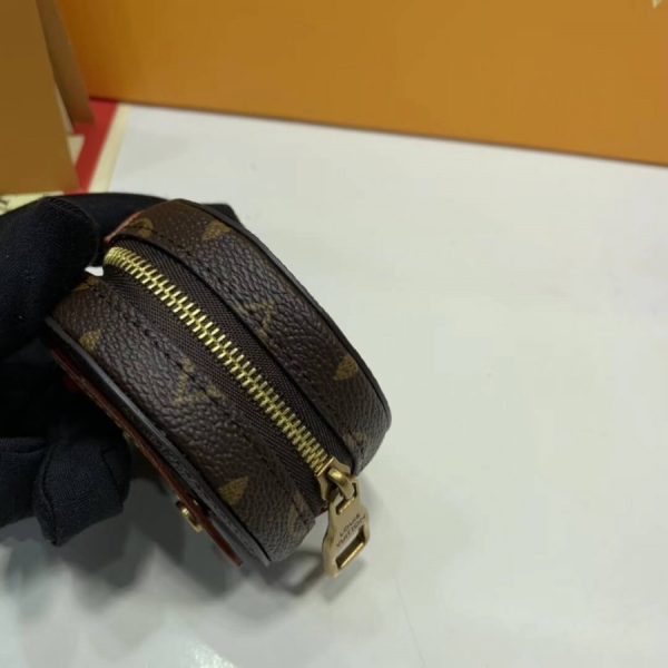 Replica LV Monogram Canvas Round Case M68524 – Stylish Dupe - Image 6