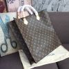 Best Replicas Bags - Replica Louis Vuitton Monogram Sac Plat Tote M51140 Shop For Best Louis Vuitton LV Replica Bags With Cheap Price