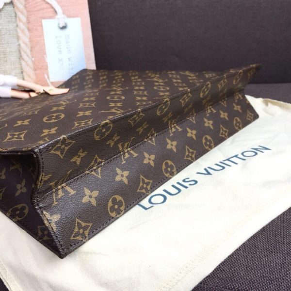 Replica Louis Vuitton Monogram Sac Plat Tote M51140 - Image 5