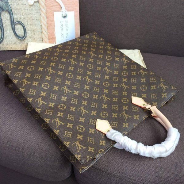 Replica Louis Vuitton Monogram Sac Plat Tote M51140 - Image 6