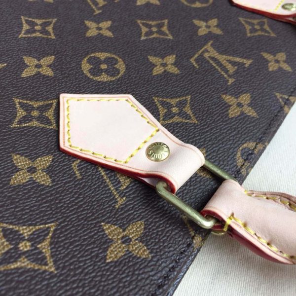 Replica Louis Vuitton Monogram Sac Plat Tote M51140 - Image 8