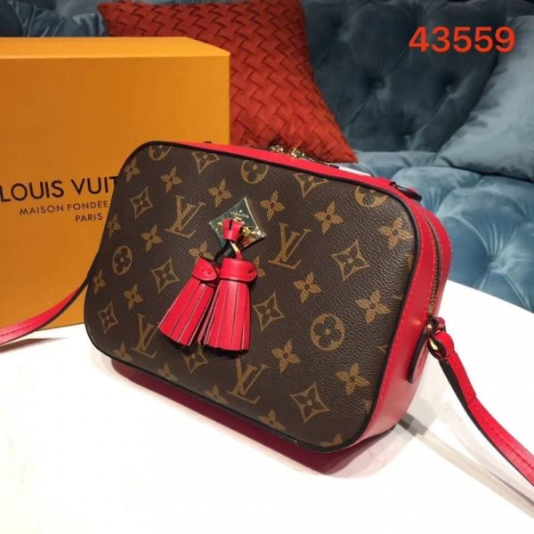 Replica LV Monogram Canvas Saintonge M43559 Bag - Image 3