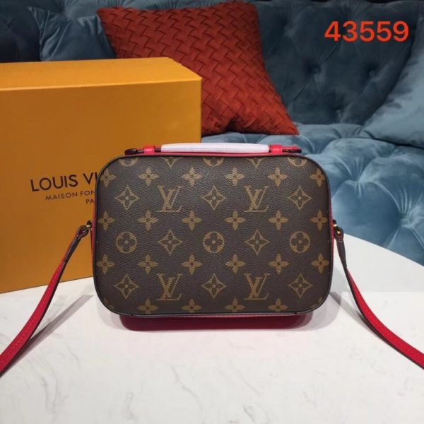 Replica LV Monogram Canvas Saintonge M43559 Bag - Image 4
