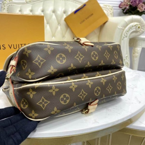 Replica LV Monogram Canvas Saumur MM M40710 Handbag - Image 12