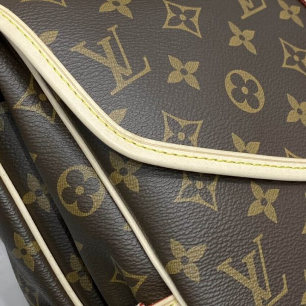 Replica LV Monogram Canvas Saumur MM M40710 Handbag - Image 8
