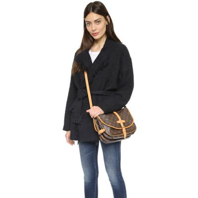 Louis Vuitton Monogram Canvas Saumur MM M42256 Replica