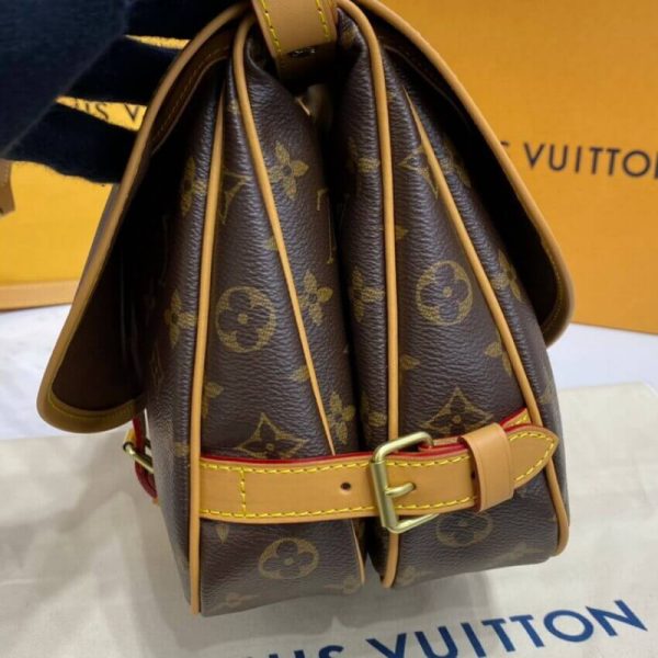 Louis Vuitton Monogram Canvas Saumur MM M42256 Replica - Image 8