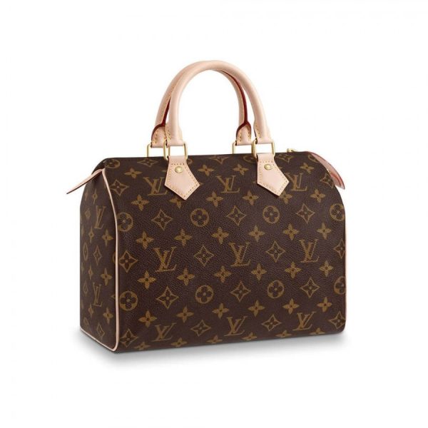 Replica LV Monogram Speedy 25 Handbag M41109 Canvas Design