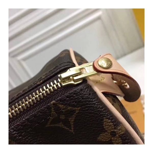 Replica LV Monogram Speedy 25 Handbag M41109 Canvas Design - Image 9