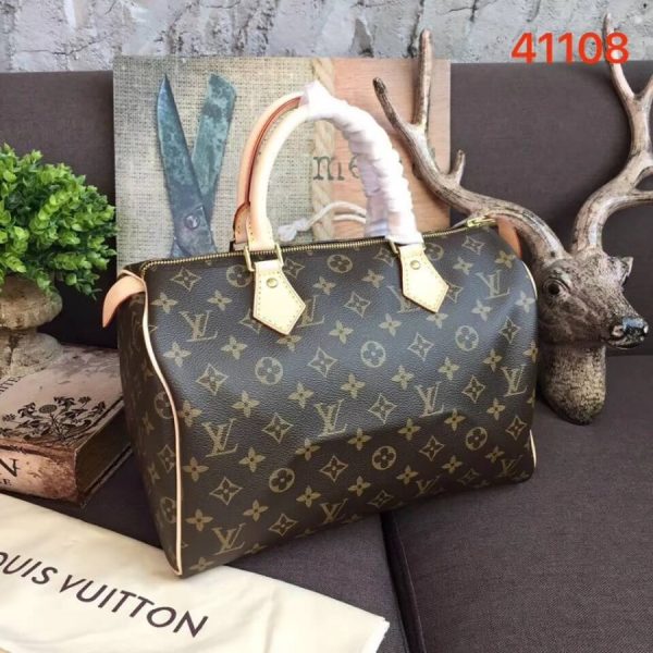 Replica LV Monogram Speedy 30 Handbag M41108 - Image 2
