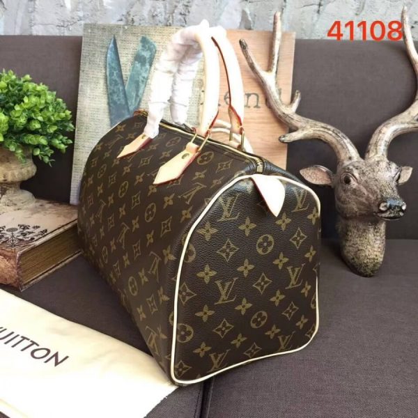 Replica LV Monogram Speedy 30 Handbag M41108 - Image 3