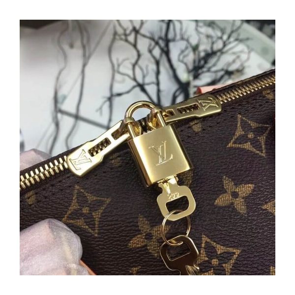 Louis Vuitton Monogram Speedy Bandouliere 30 Replica Handbag - Image 6