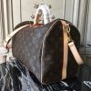 Best Replicas Bags - Replica LV Monogram Speedy Bandouliere 35 Handbag M41111 Shop For Best Louis Vuitton LV Replica Bags With Cheap Price