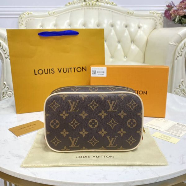 Replica Louis Vuitton Monogram Canvas Toilet Pouch PM M47507 Bag - Image 3
