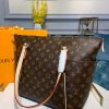 Best Replicas Bags - Replica LV Monogram Canvas Totally MM Bag M56689 Shop For Best Louis Vuitton LV Replica Bags With Cheap Price