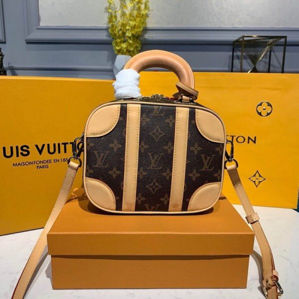 LV Monogram Canvas Valisette BB Replica Bag M44804 - Image 4