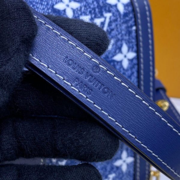 Replica LV Monogram Denim Dauphine MM M59631 Bag - Image 12