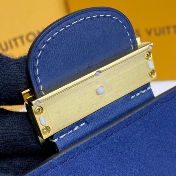 Replica LV Monogram Denim Dauphine MM M59631 Bag - Image 18