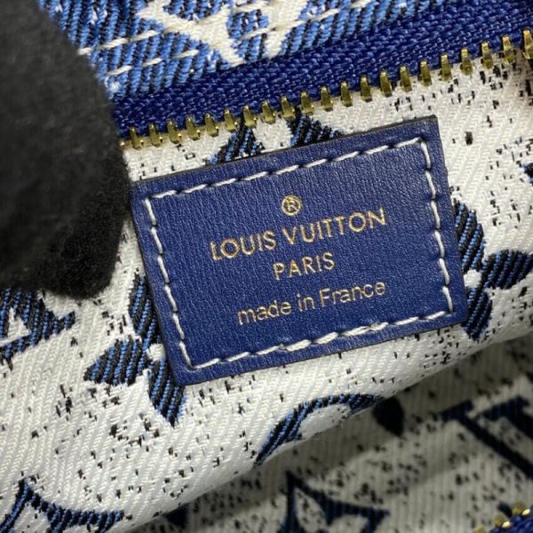 Louis Vuitton Monogram Denim Loop Bag M81166 Blue Replica - Image 17