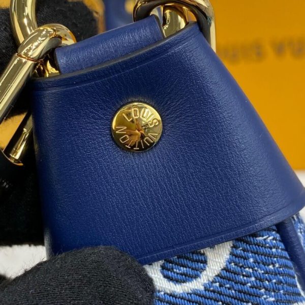Louis Vuitton Monogram Denim Loop Bag M81166 Blue Replica - Image 20