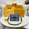 Best Replicas Bags - Louis Vuitton Replica Monogram Denim Mini Dauphine Bag Shop For Best Louis Vuitton LV Replica Bags With Cheap Price