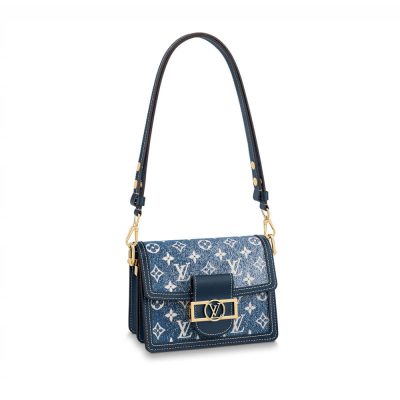 Louis Vuitton Replica Monogram Denim Mini Dauphine Bag