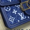 Best Replicas Bags - Louis Vuitton Replica Monogram Denim Mini Dauphine Bag Shop For Best Louis Vuitton LV Replica Bags With Cheap Price