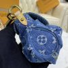 Best Replicas Bags - Replica LV Monogram Denim Mini Pleaty M95050 Bag Shop For Best Louis Vuitton LV Replica Bags With Cheap Price