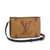 Best Replicas Bags - Louis Vuitton Monogram Double Zip Pochette Replica M69203 Shop For Best Louis Vuitton LV Replica Bags With Cheap Price