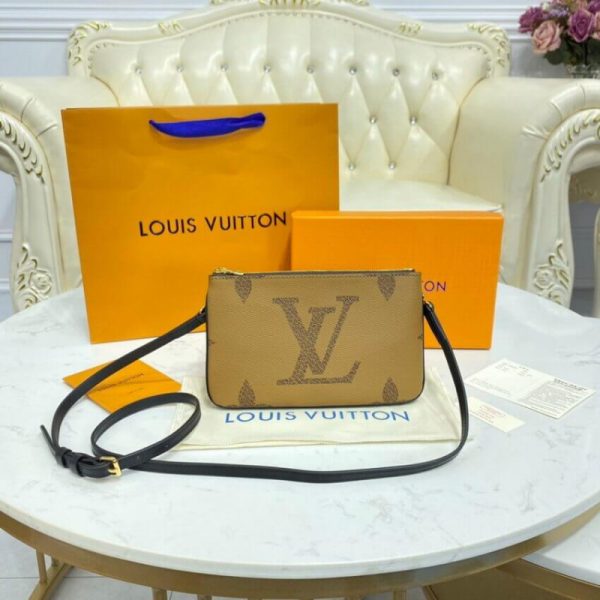 Louis Vuitton Monogram Double Zip Pochette Replica M69203 - Image 4