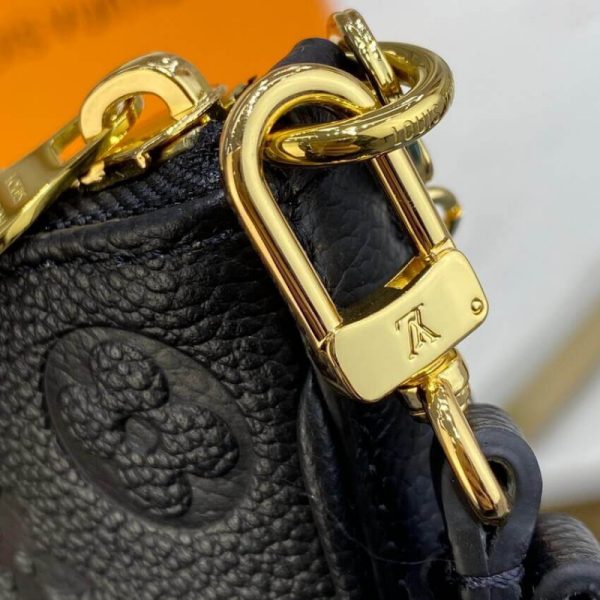 LV Monogram Empreinte Easy Pouch On Strap - Black M80349 - Image 14