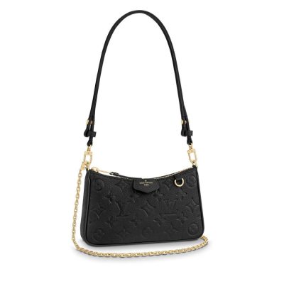 LV Monogram Empreinte Easy Pouch On Strap - Black M80349