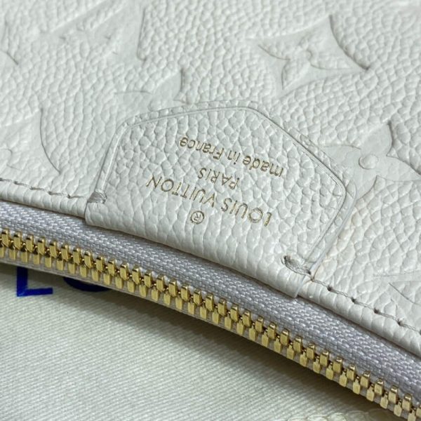 Luxury Replica LV Monogram Empreinte Easy Pouch Strap Creme - Image 12