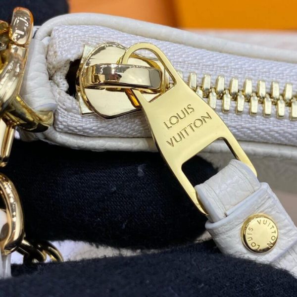 Luxury Replica LV Monogram Empreinte Easy Pouch Strap Creme - Image 13