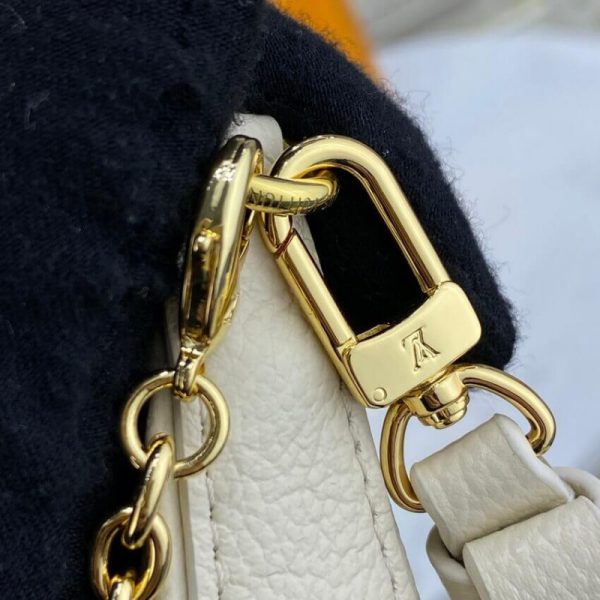 Luxury Replica LV Monogram Empreinte Easy Pouch Strap Creme - Image 14