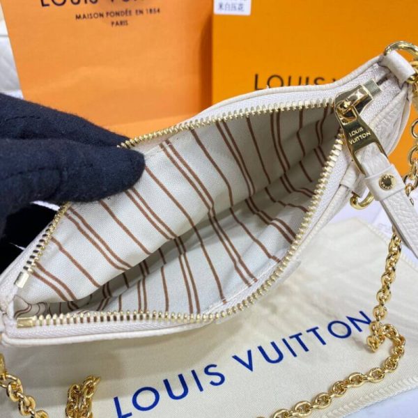 Luxury Replica LV Monogram Empreinte Easy Pouch Strap Creme - Image 15