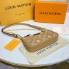 Best Replicas Bags - Louis Vuitton Monogram Empreinte Pouch On Strap - Arizona Beige Shop For Best Louis Vuitton LV Replica Bags With Cheap Price