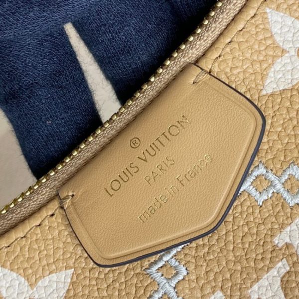 Louis Vuitton Monogram Empreinte Pouch On Strap - Arizona Beige - Image 14
